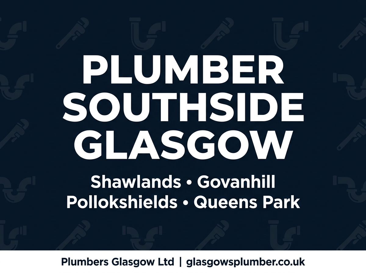 Plumber Southside Glasgow — Shawlands, Govanhill, Pollokshields